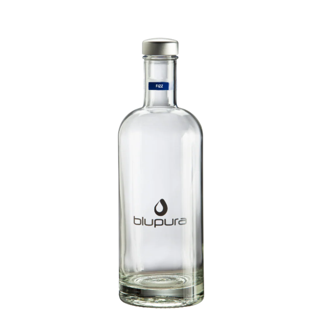 CONF. N.24 BOTTIGLIE VETRO BLUPURA FIZZ