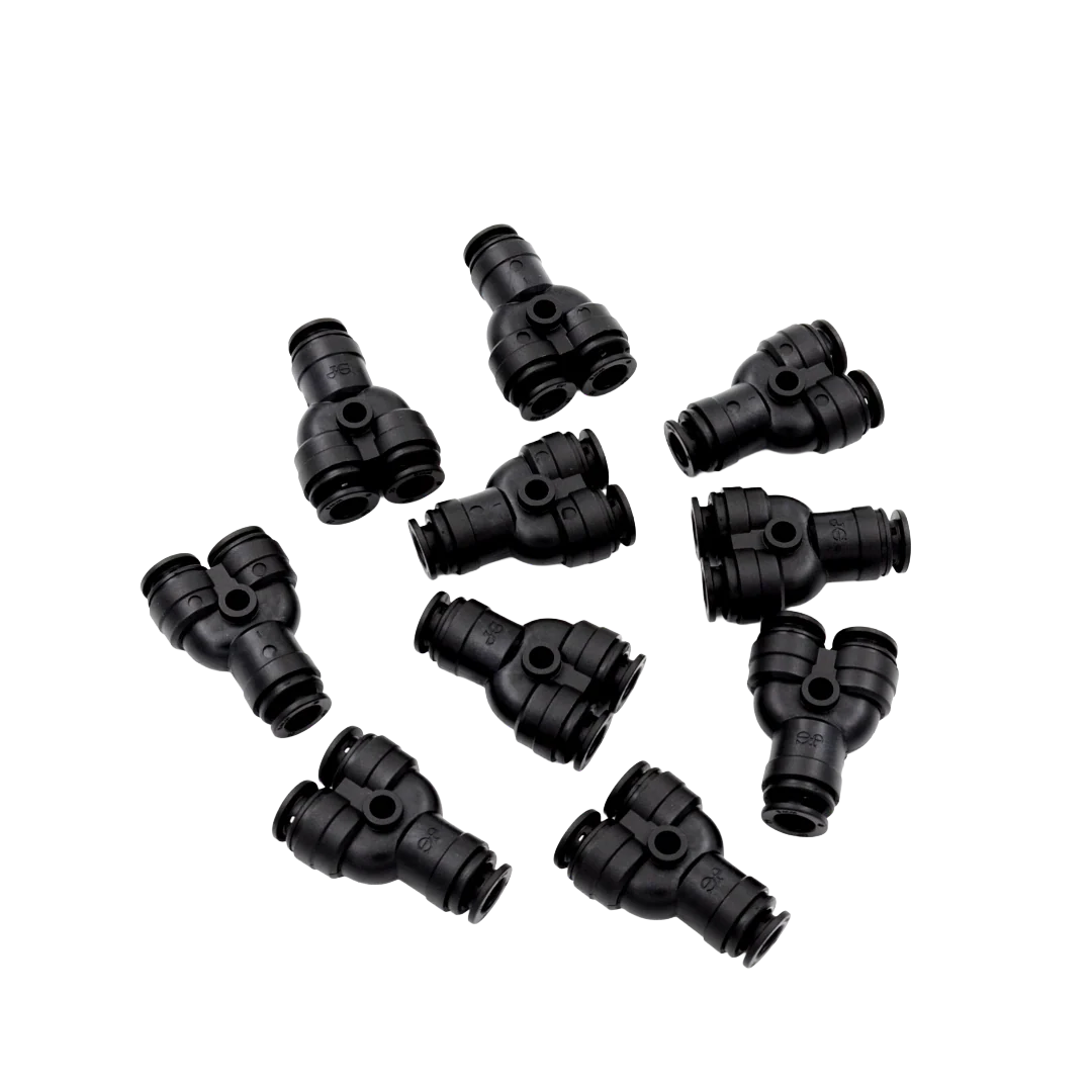 SPARE N.10 PCS. TWO WAY DIVIDER FITTING 8MM RM2308E
