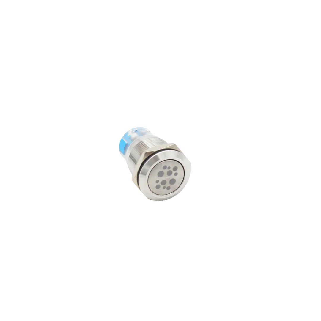 RIC. PULSANTE INOX FIZZ NO LUCE INC. NERA